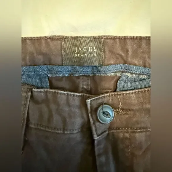 Jachs Brown Chinos Classic Straight Leg 36x34 - Picture 4 of 8